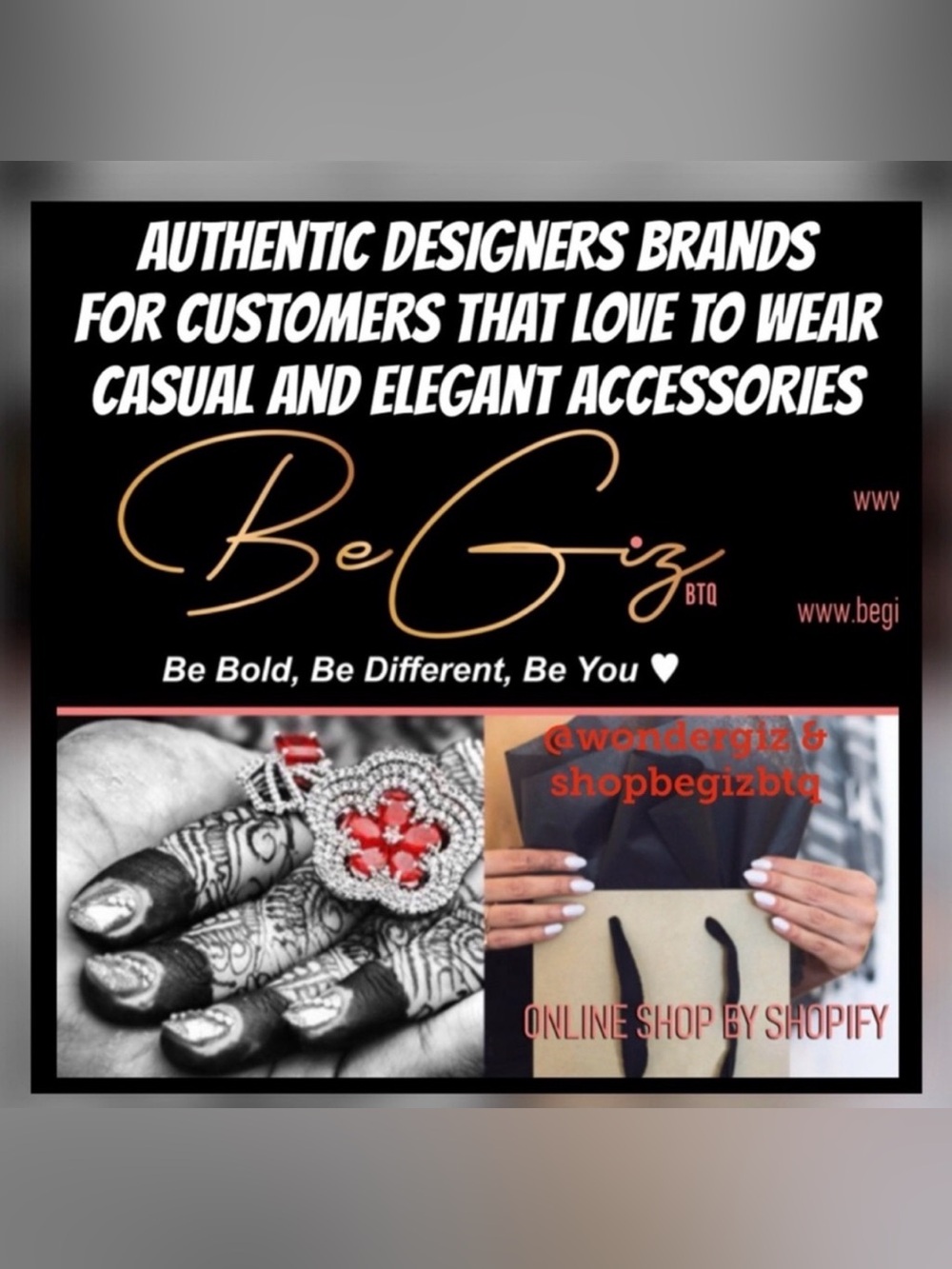 Designers Brands For Customers That Love To Wear Casual and Elegant Accessories;